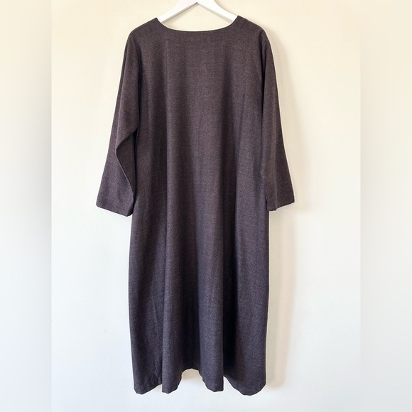 Eskandar Cashmere Silk High Low Hem Dress - Picture 7 of 14
